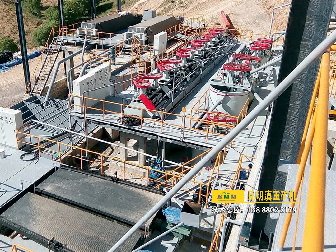 昆明滇重礦機為用戶設計的聯(lián)合作業(yè)鐵尾礦回收解決方案